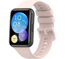 Silikona siksniņa Huawei Watch FIT 2 Active - rozā