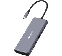 USB-C Pro vairāku portu centrmezgls CMH-14, 14 porti, dokstacija