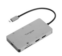 Targus DOCK423EU klēpjdatora dokstacija/portu replikators Vadu USB 3.2 Gen 1 (3.1 Gen 1) Type-C Silver
