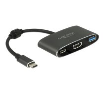 USB 3.2 Gen 1 adapteris, USB-C vīriņš > USB-A + USB-C + HDMI ietvars
