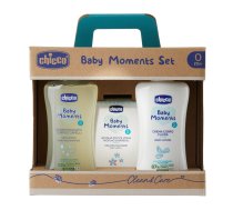 Baby Moments komplekts vannas šķidrums 200ml + ķermeņa losjons 200ml + tualetes ūdens 100ml