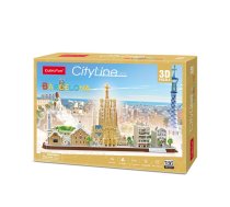 City Line Barcelona 3D puzzle