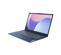 Lenovo IdeaPad Slim 3 klēpjdators 39,6 cm (15,6 collas) Full HD Intel® Core™ i3 i3-1305U 8 GB LPDDR5-SDRAM 512 GB SSD Wi-Fi 5 (802.11ac) Windows 11 Home Blue