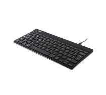 R-Go Tools Compact Break R-Go ergonomiskā tastatūra AZERTY (BE), vadu, melna