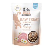 BRIT Care Raw Treat Sensitive tītara - kaķu kārumi - 40g