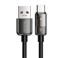 Mcdodo CA-3150 USB-C kabelis, 6A, 1,2 m (melns)