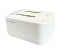 LC-Power LC-DOCK-U3-VI atmiņas diskdziņa dokstacija USB 3.2 Gen 1 (3.1 Gen 1) Type micro-B White