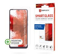 Displex Smart Glass (9H) Samsung Galaxy A22/A31/A32 4G, montāžas uzlīme, neplīstošs, īpaši plāns, neredzams