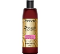 24K Gold & Rose Oil grezna atsvaidzinoša dušas želeja Rose Freshness 400ml