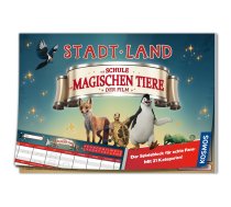 Pilsēta - Valsts - Maģisko dzīvnieku skola, galda spēle (Vācu)