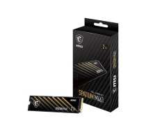 MSI S78-440Q550-P83 iekšējais cietvielu diskdzinis M.2 2 TB PCI Express 4.0 3D NAND NVMe