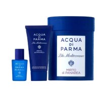 Blu Mediterraneo Mirto Di Panarea set of miniature eau de toilette 5ml + shower gel 20ml