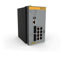 Allied Telesis AT-IE340-12GT-80 pārvaldīts L3 Gigabit Ethernet (10/100/1000) pelēks