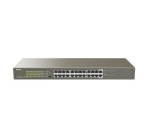 Tenda TEG1124P-24-250W tīkla slēdzis Nepārvaldīts Gigabit Ethernet (10/100/1000) Power over Ethernet (PoE)