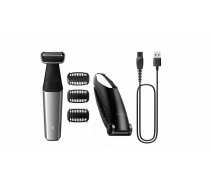 Philips BODYGROOM Series 5000 BG5021/15 ķermeņa kopšanas līdzeklis/skuveklis melns, sudrabs