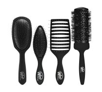 Set Wet Brush: Txture Pro Extension, Detangler, Hair Brush, Black, Detangle + Wet Brush, Paddle, Hair Brush, Black + Wet Brush, Round, Hair Brush, Black + Epic, With Tail, Hair Comb, Black + Epic, Cutting, Hair Comb, Black