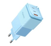 GaN 67W tīkla lādētājs Mcdodo CH-1503 2x USB-C, USB-A (zils)