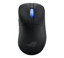 ASUS ROG Keris II Ace Wireless AimPoint melna pele spēļu labās puses RF bezvadu + Bluetooth + USB A tipa optiskā 42000 DPI