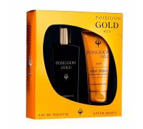 Poseidon Gold Men Eau De Toilette Spray 100ml Set 2 Pieces