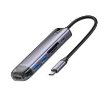 Mcdodo HU-7420 10 vienā USB-C centrmezgls (USB-C, HDMI, VGA, USB3.0*2, USB3.0*2, SD, TF)