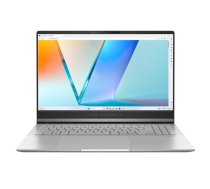 ASUS Vivobook S 15 OLED M5506UA-MA044X AMD Ryzen™ 7 8845HS klēpjdators 39,6 cm (15,6 collas) Wide Quad HD+ 16 GB LPDDR5x-SDRAM 1 TB SSD Wi-Fi 6 (802.11ax) Windows 11 Pro Silver