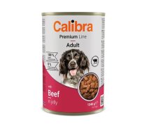 CALIBRA Premium Line Adult Beef - mitrā suņu barība - 1240g