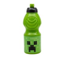 Sporta pudele bērniem STOR 40432 400 ml Minecraft (zaļa)