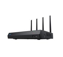 Reolink NVS12W — 12 kanālu Wi-Fi 6 NVR, atbalsts līdz 16 MP kamerai, 5/2,4 GHz Wi-Fi, 2 TB HDD, 16 TB atmiņas ietilpība, melns