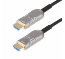 StarTech.com 50 pēdu (15,2 m) HDMI 2.1 hibrīda aktīvais optiskais kabelis (AOC), CMP, pilna izmēra, 8K īpaši liela ātruma HDMI 2.1/2.0 optiskās šķiedras kabelis, 48 Gbps, 8K 60 Hz/4K 120 Hz, HDRTMDS/eFRARLC/10 Hz