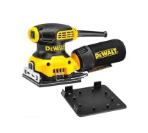 DEWALT DWE6411 pārnēsājamā slīpmašīna Orbitālā slīpmašīna 14000 OPM melna, dzeltena