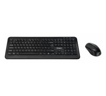 Targus AKM610UK tastatūra Pele iekļauta Universal RF Wireless QWERTY angļu melns