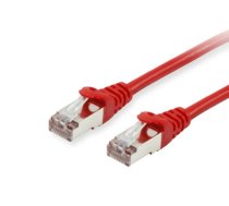 Aprīkot Cat.6A S/FTP Patch Cable, Sarkans, 0,15m