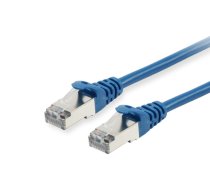 Aprīkot Cat.6A S/FTP Patch Cable, zils, 0,15m