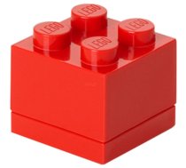 LEGO Mini Box 4 sarkana, uzglabāšanas kaste