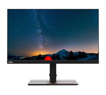 Lenovo ThinkVision P27u-20 datora monitors 68,6 cm (27") 3840 x 2160 pikseļi 4K Ultra HD LED melns