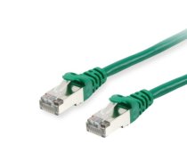 Aprīkot Cat.6A S/FTP Patch Cable, zaļš, 0,15m