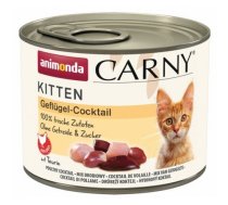 ANIMONDA Carny Kitten Poultry Cocktail - mitrā kaķu barība - 200g