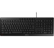 CHERRY STREAM tastatūra USB QWERTZ Czech, Slovakian Black