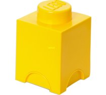 LEGO Storage Brick 1 dzeltens, uzglabāšanas kaste