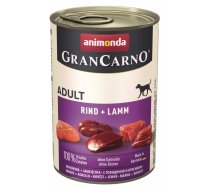 ANIMONDA GranCarno Adult Liellopu un jēra gaļa - mitrā suņu barība - 400 g