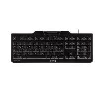 CHERRY KC 1000 SC tastatūra USB QWERTY Spanish Black