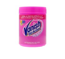 VANISH OXI ACTION traipu tīrīšanas līdzeklis krāsainam apģērbam bez balinātāja 450 g