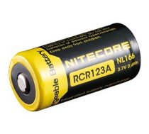 BATTERY RECH. 650MAH 3.7V/RCR123 NL166 NITECORE