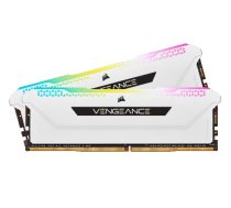 DDR4 Vengeance RGB PRO SL 16GB / 3600 (2 * 8GB) balts CL18