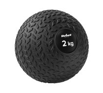 Mazā medicīnas bumba rehabilitācijas vingrinājumiem Slam Ball 23cm 2kg, REBEL ACTIVE