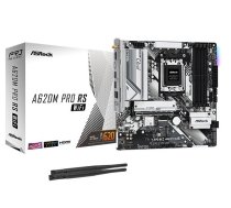 Mātesplate A620M PRO RS WIFI AM5 4DDR5 HDMI/DP M.2 mATX