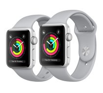 Apple Watch Series 3 42 mm GPS+Cellular alumīnija korpuss (atjaunots)