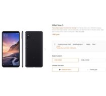 Xiaomi Mi Max 3 64GB M1804E4A (atjaunots)