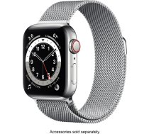 Apple Watch Series 6 40mm GPS + Cellular Stainless Steel case Silver