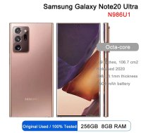 Samsung Galaxy Note 20 Ultra 5G 512GB N986 DS Bronze (Atjaunots)